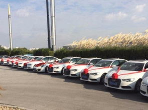 上海白色奧迪A6L婚車隊 無需通過婚慶公司，直接租車更便捷